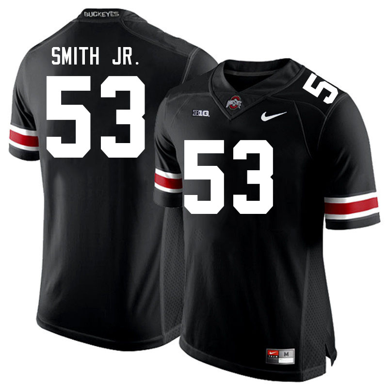 Men #53 Will Smith Jr. Ohio State Buckeyes College Football Jerseys Stitched-Black